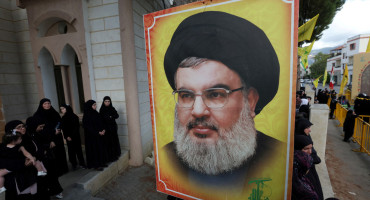 Hasán Nasrala, líder de Hezbollah. Foto: Reuters.