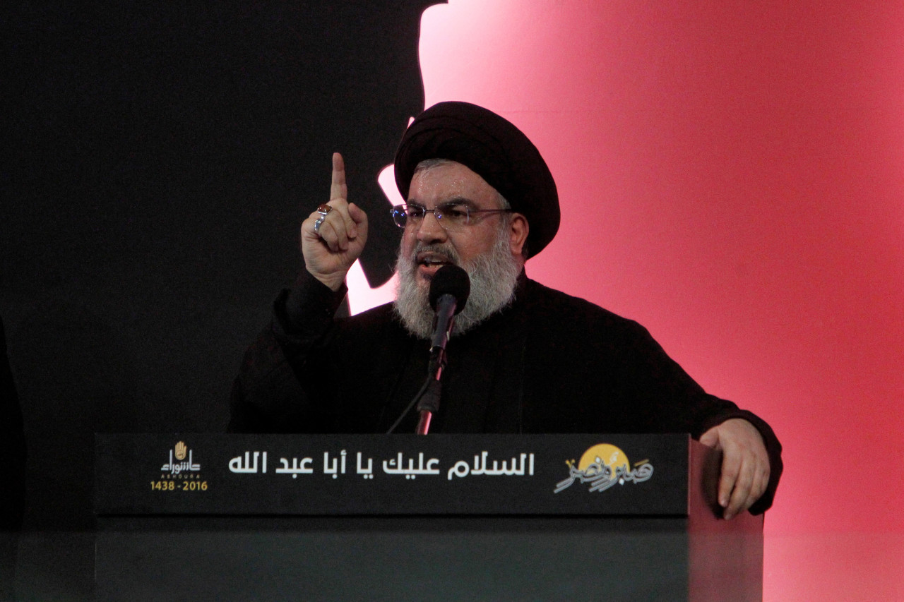 Hassan Nasrallah, líder de Hezbollah. Foto: Reuters.