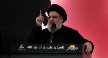 Hasán Nasrala, líder de Hezbollah asesinado por Israel. Foto: Reuters.