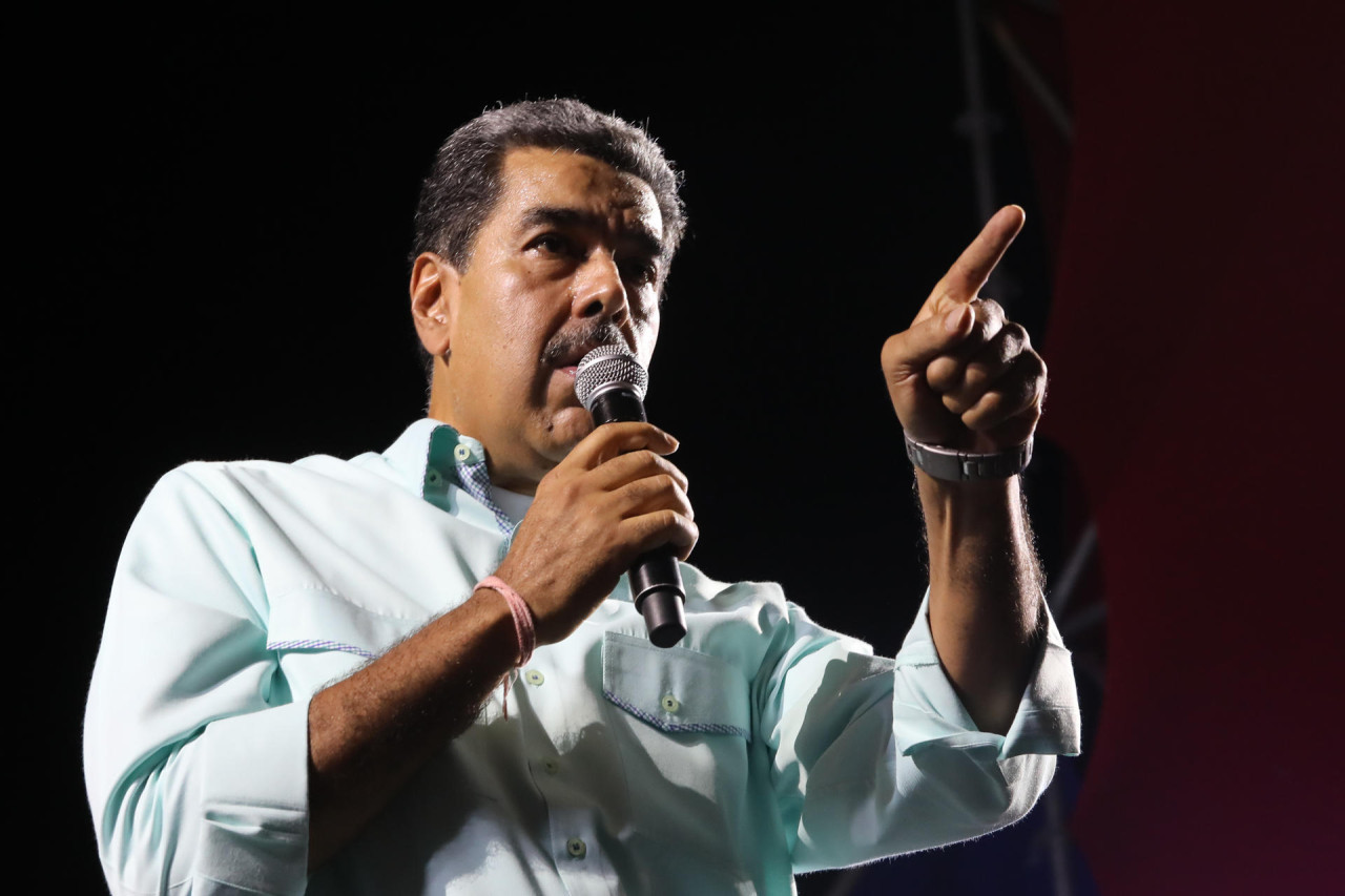 Nicolás Maduro, presidente de Venezuela. Foto: EFE.