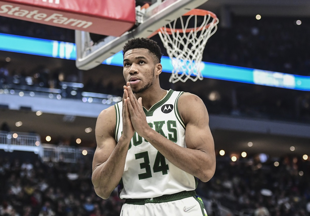 Giannis Antetokoumpo; Milwaukee Bucks. Foto: Reuters.