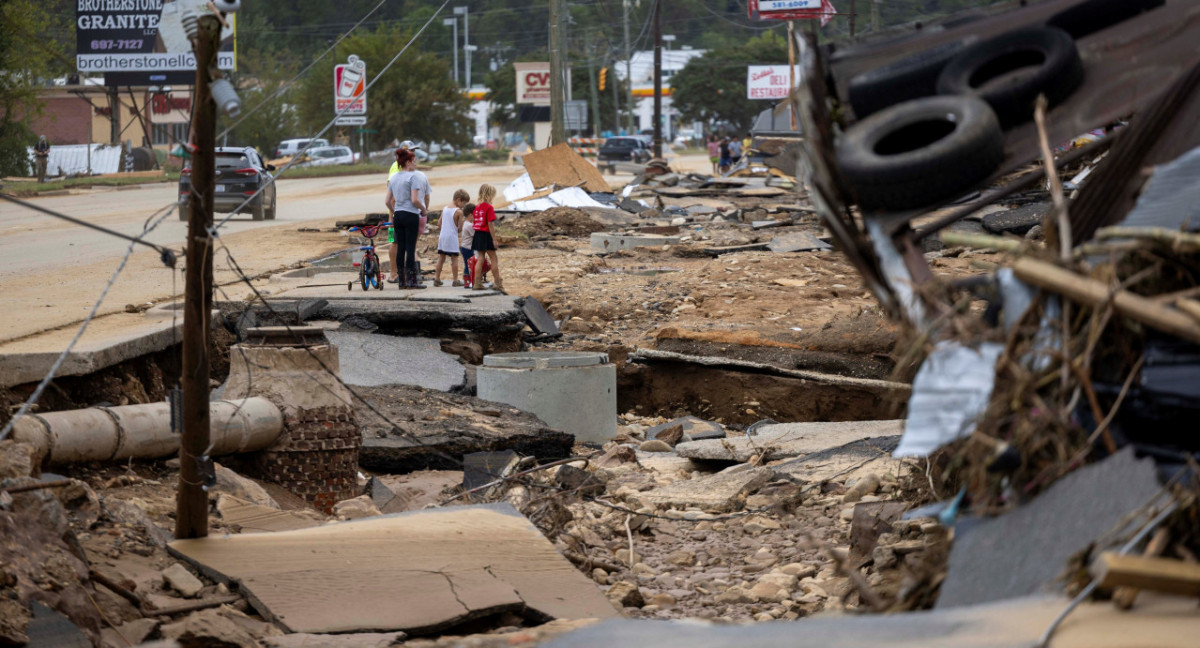 El huracán Helene causa destrozos en Estados Unidos: más de 100 muertos y  desaparecidos | 26 Planeta - Medio Ambiente