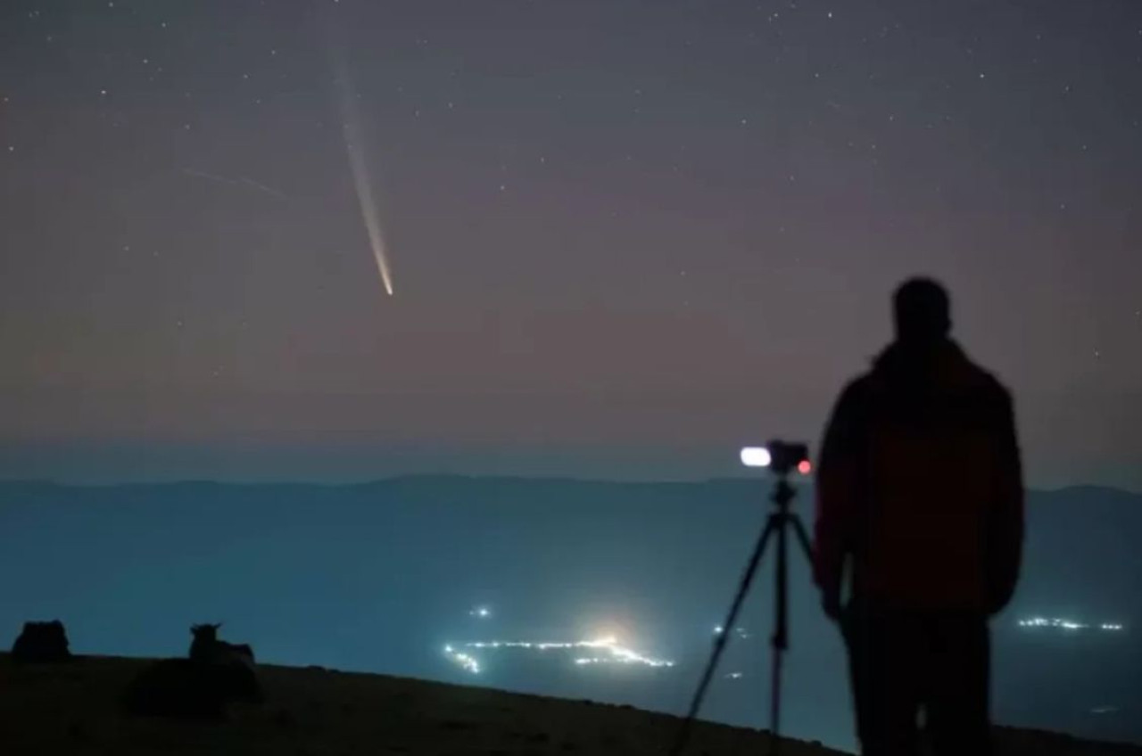 Cometa del Siglo. Foto: NA