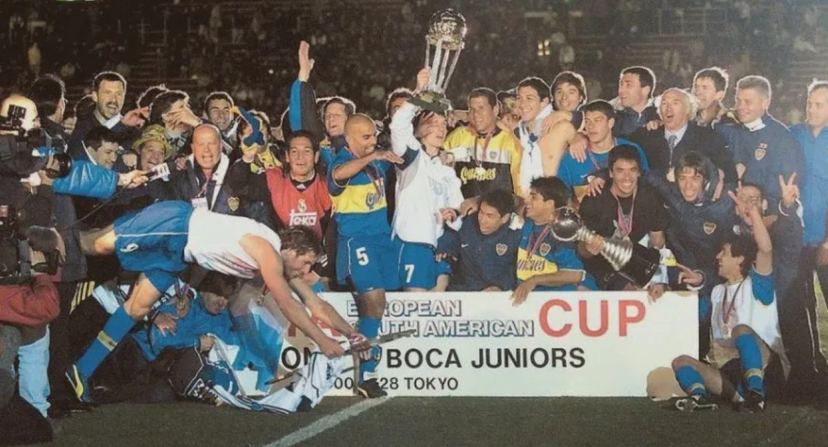 Cristian Traverso formó parte del plantel de Boca que venció al Real Madrid. Foto: archivo.