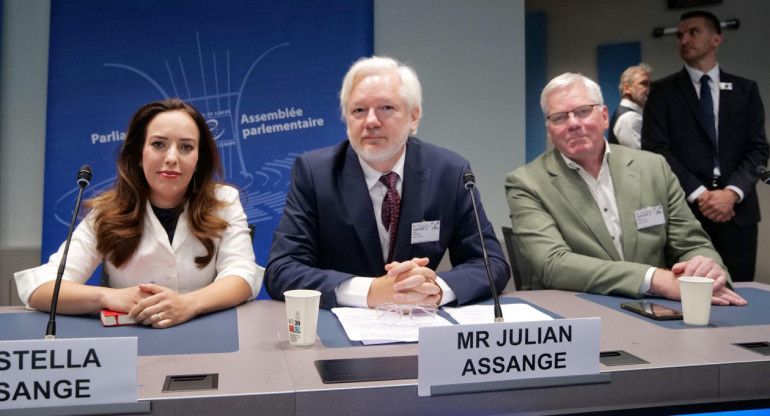 Julian Assange, fundador de WikiLeaks. Foto: EFE.