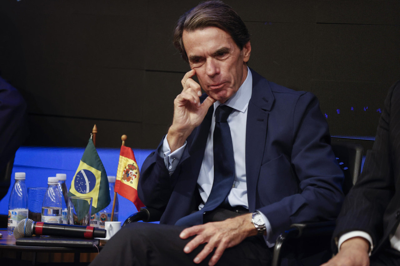 José María Aznar, expresidente del gobierno de España. Foto: EFE.