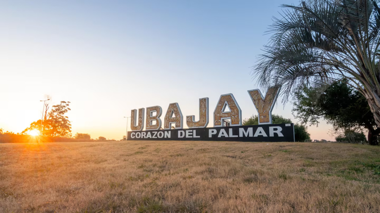 Ubajay, una pequeña localidad entrerriana. Foto: ubajay.gob.ar