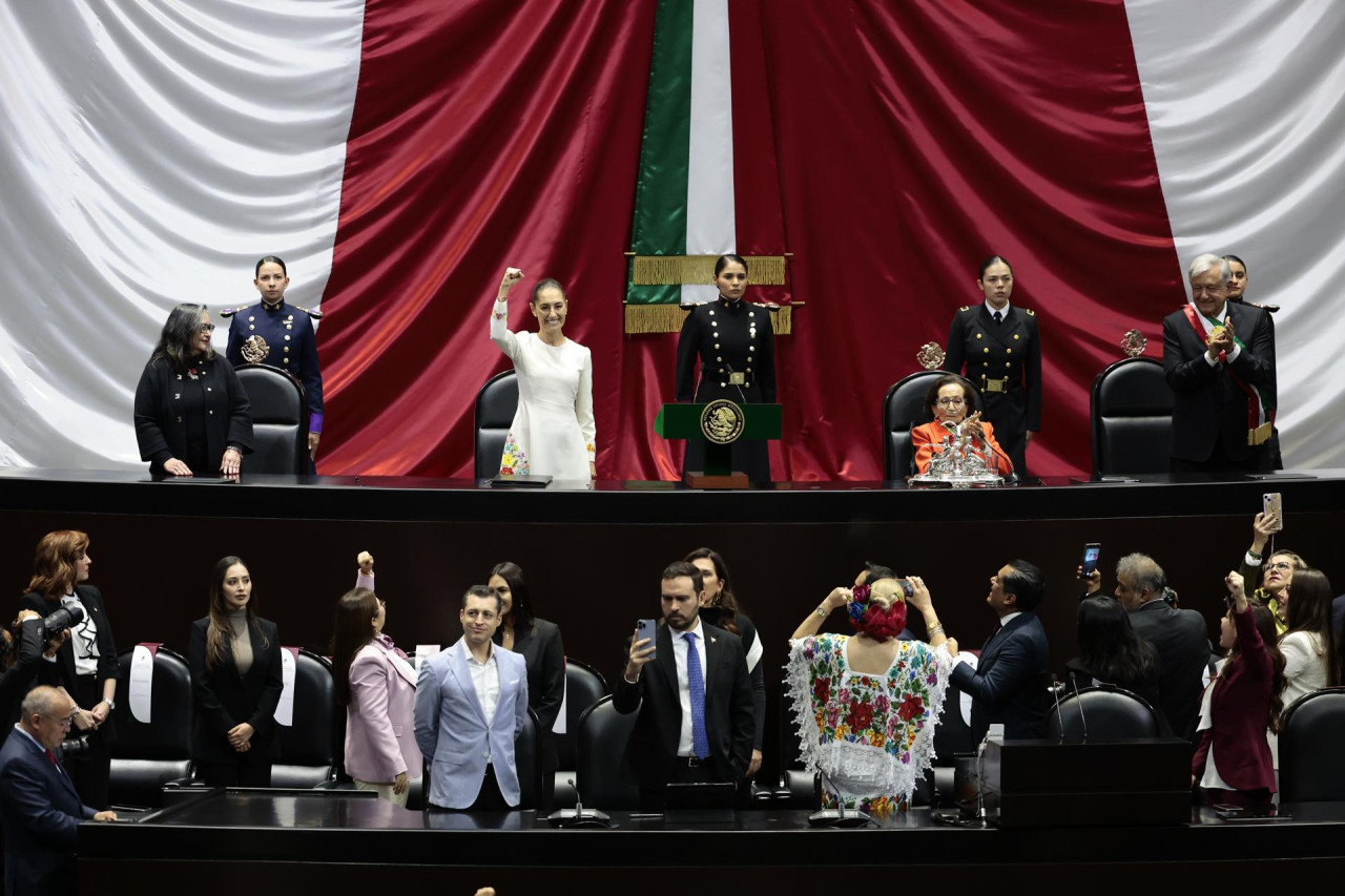 Asunción de Claudia Sheinbaum. México, 1 de octubre de 2024. EFE