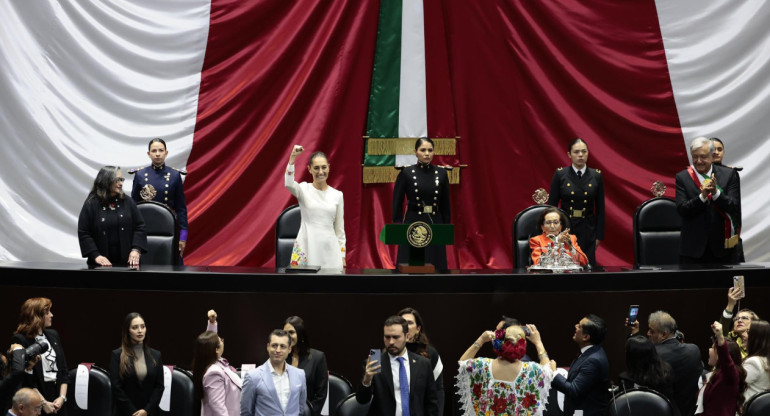 Asunción de Claudia Sheinbaum. México, 1 de octubre de 2024. EFE