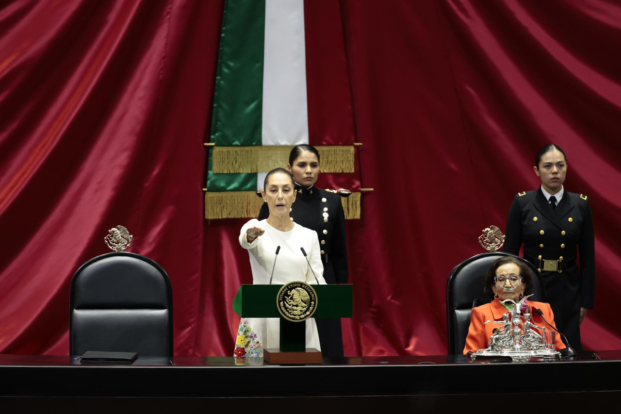 Asunción de Claudia Sheinbaum. México, 1 de octubre de 2024. EFE