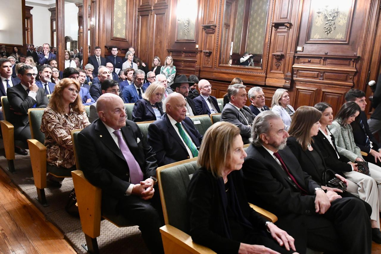 Horacio Rosatti recibió el Premio Justicia 2024.