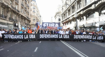 Marcha universitaria. Foto: NA