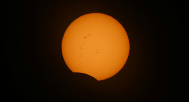 Eclipse solar anular 2024. Foto Reuters.