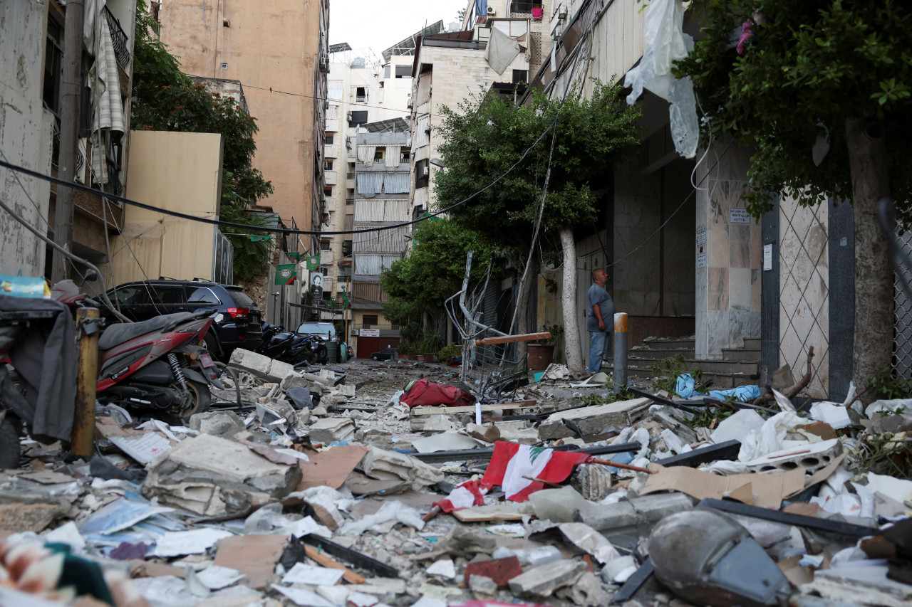 Ataques israelíes contra el Líbano. Foto: Reuters.