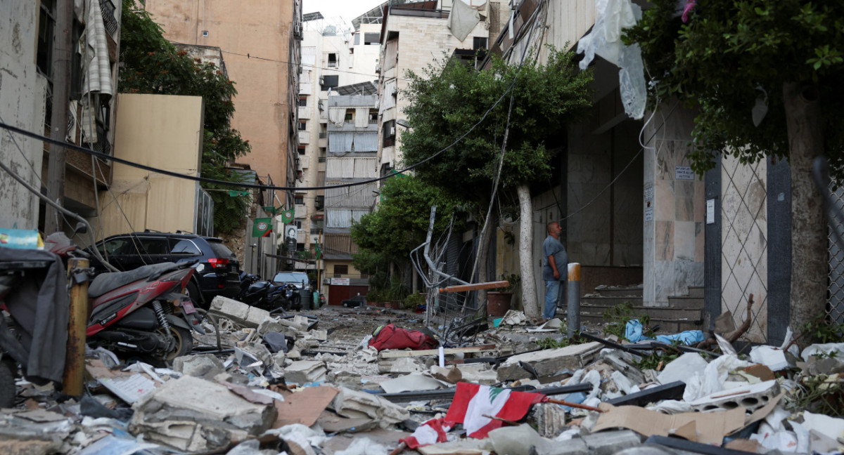 Ataques israelíes contra el Líbano. Foto: Reuters.