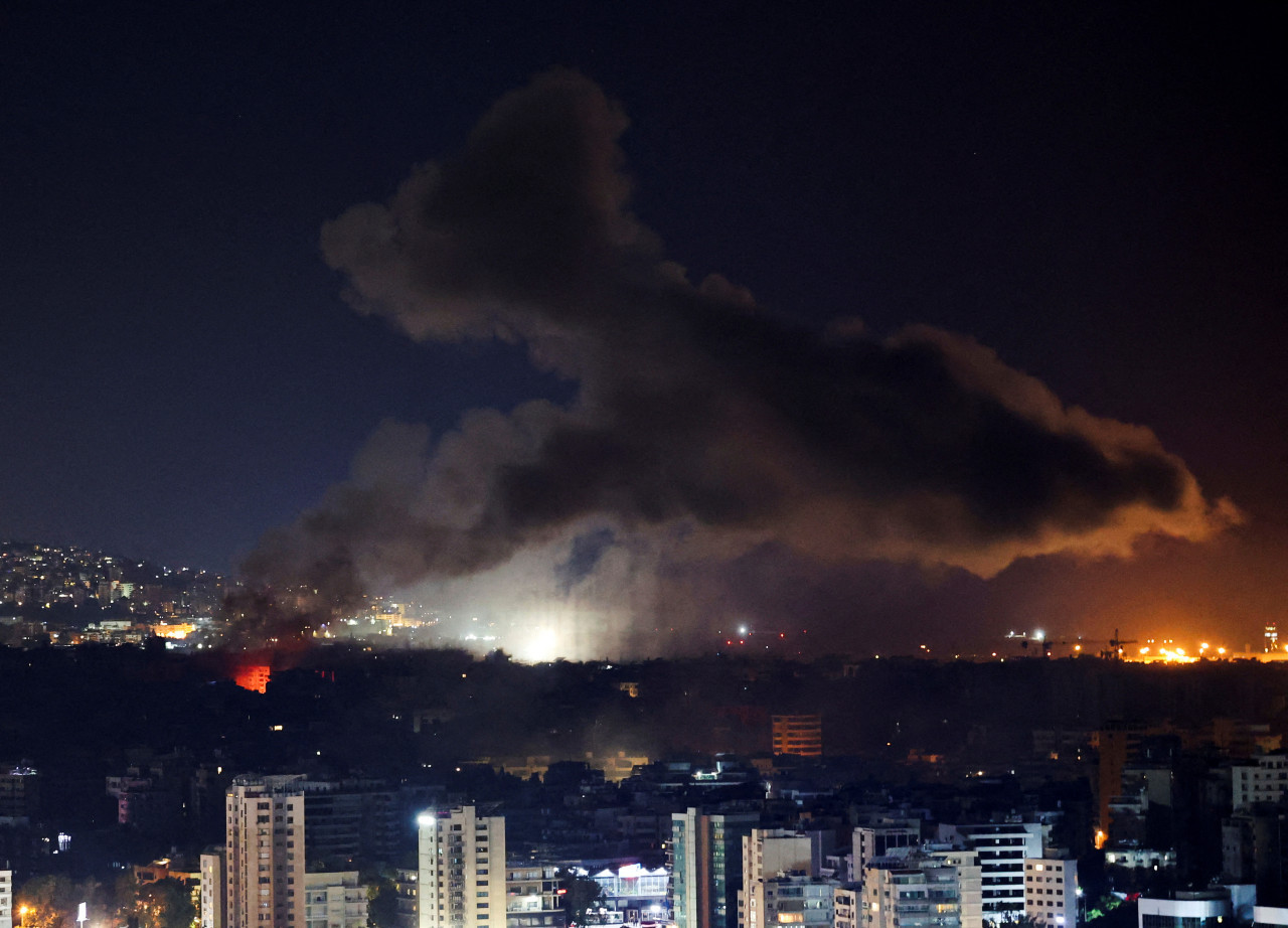 Ataques israelíes contra el Líbano. Foto: Reuters.