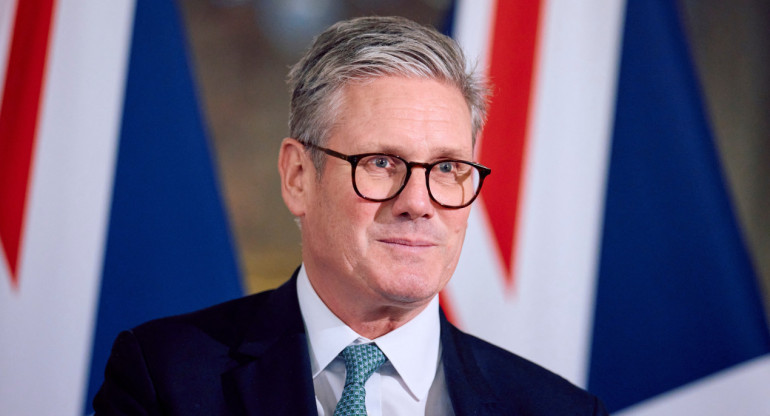 Keir Starmer, primer ministro de Reino Unido. Foto: Reuters.