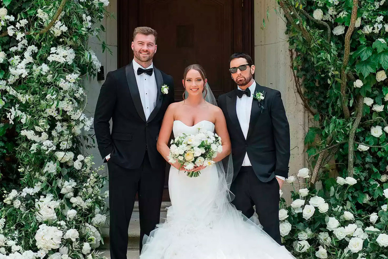 Casamiento de la hija de Eminem.