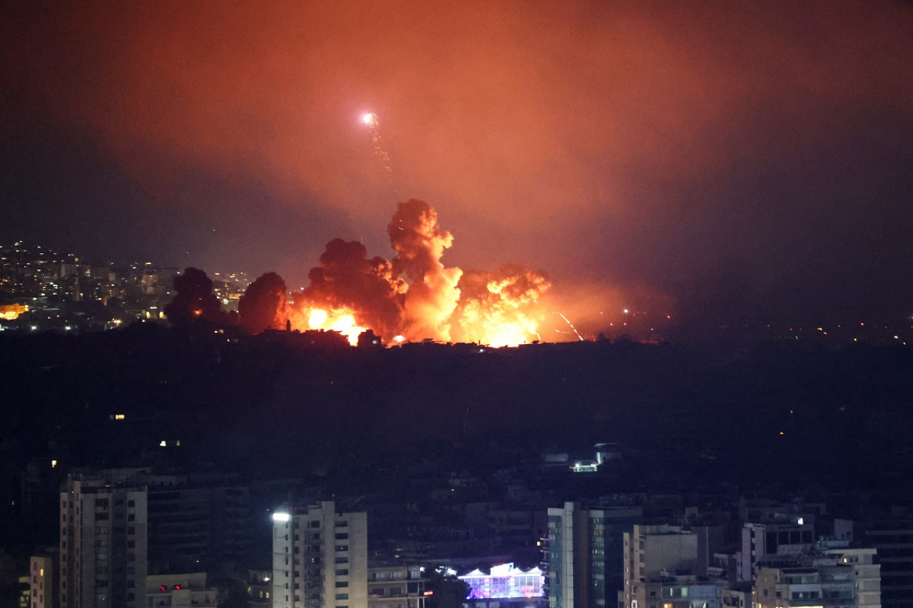 Bombardeos entre Israel y Hezbollah. Foto: Reuters.