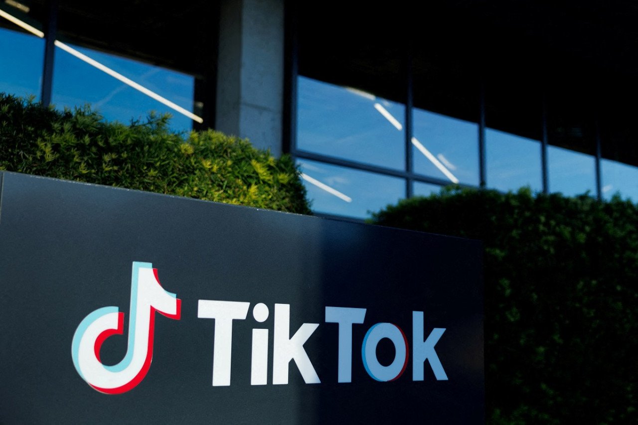 Logo de TikTok. Foto: Reuters.