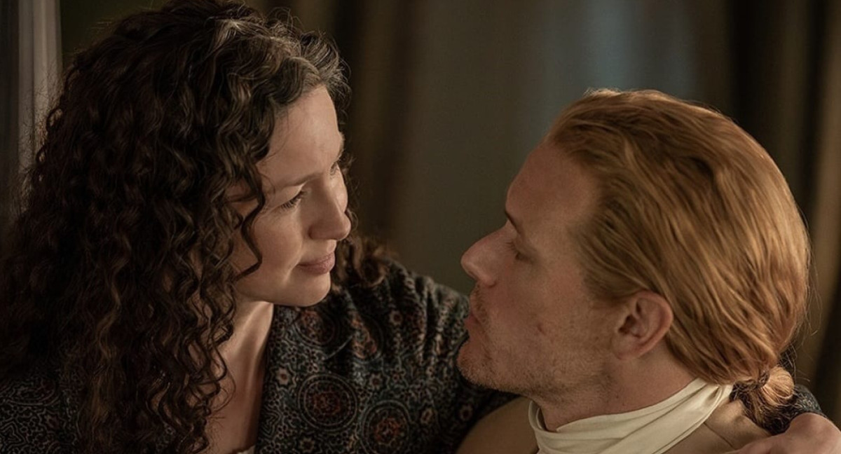 Caitriona Balfe y Sam Heughan. Foto: Instagram / caitrionabalfe.