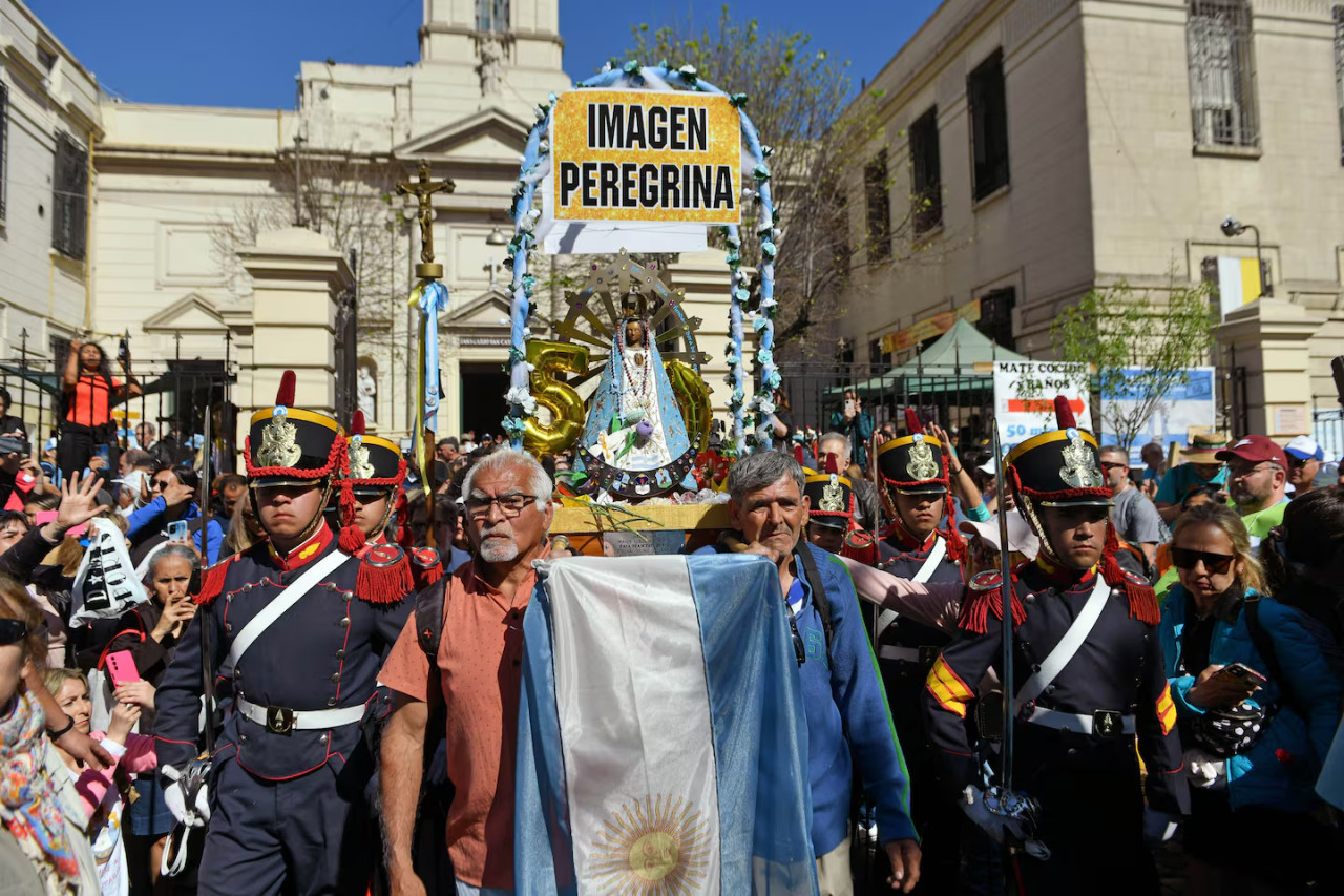 Peregrinación a Luján. Foto: NA