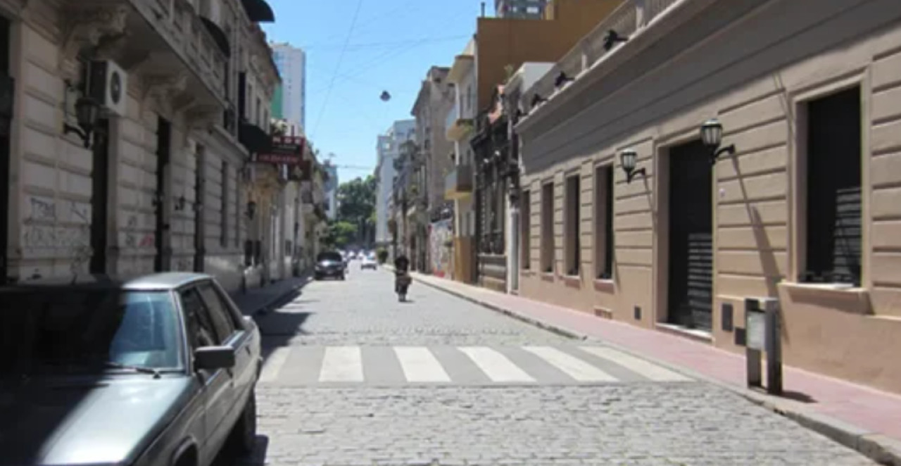 Pasaje San Lorenzo, San Telmo, Ciudad de Buenos Aires. Foto: NA