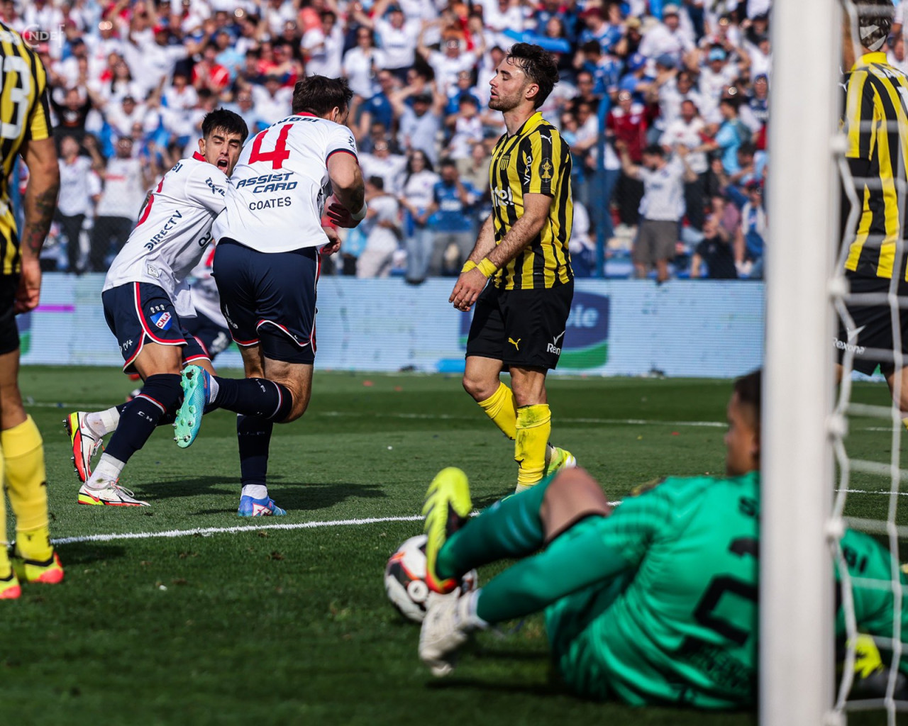 Nacional le ganó a Peñarol en el clásico uruguayo. Foto: X @Nacional