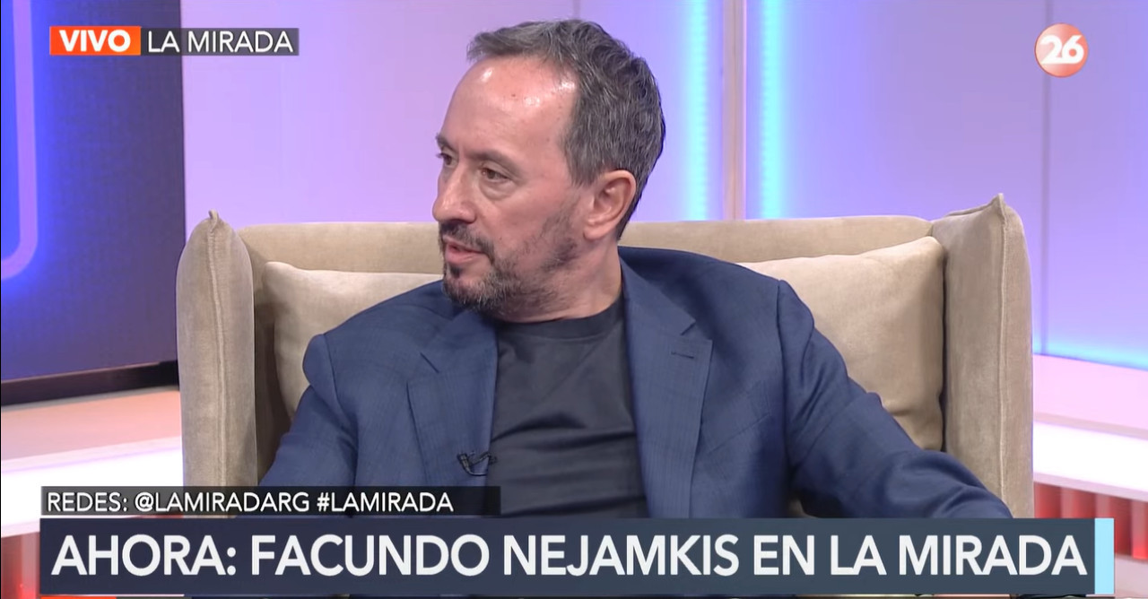 Facundo Nejamkis en La Mirada.