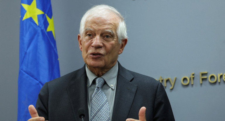 El jefe de la política exterior de la Unión Europea, Josep Borrell. Foto: Reuters.