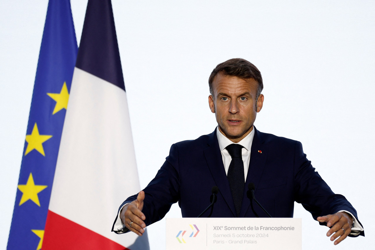 Emmanuel Macron. Foto: Reuters.