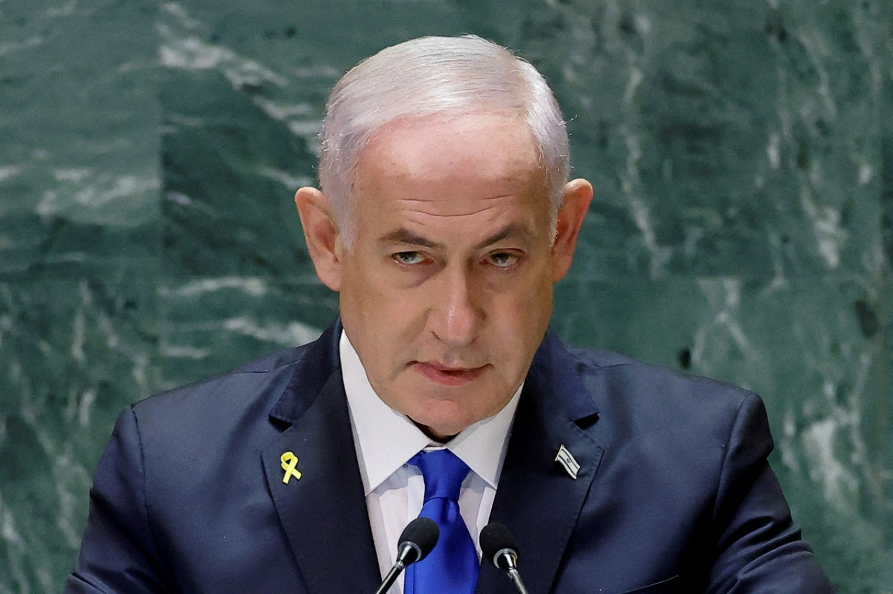 Benjamín Netanyahu, primer ministro de Israel. Foto: Reuters.