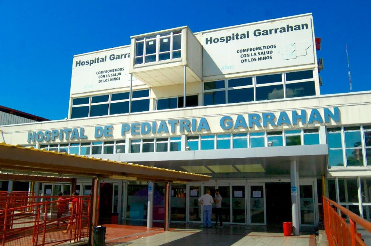 Hospital Garrahan. Foto: NA.