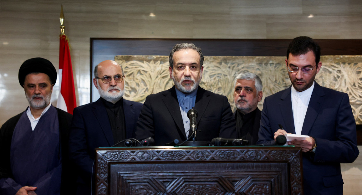 Abás Araqchi, ministro de Exteriores de Irán. Foto: Reuters.