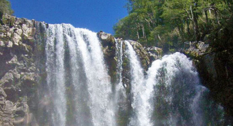 Cascada Santa Ana. Foto: Villa La Angostura.