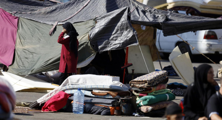 Ataques israelíes contra el Líbano. Foto: EFE.