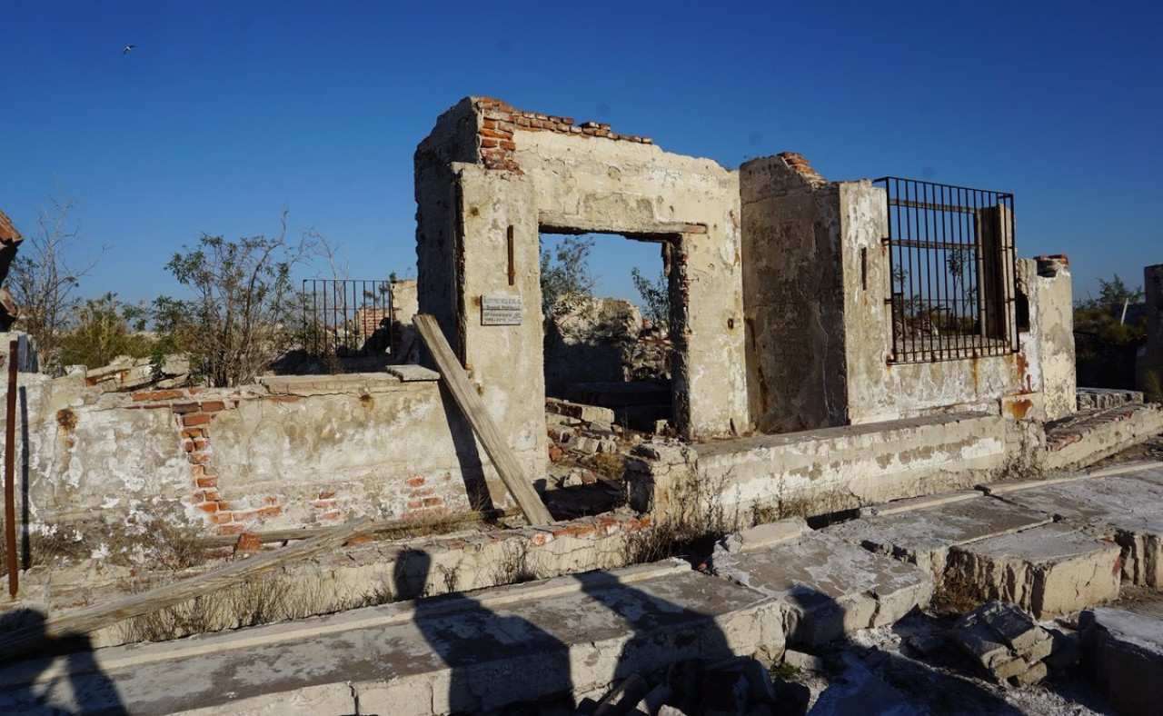 Villa Epecuén, provincia de Buenos Aires. Fuente: X