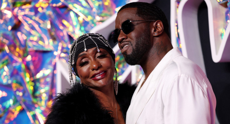 Janice Small y Sean Diddy Combs. Foto: Reuters.