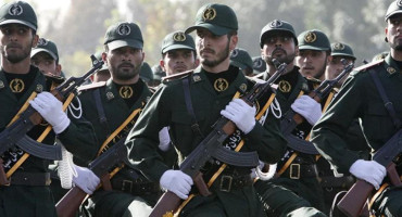 Guardia Revolucionaria de Irán. Foto: EFE.