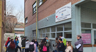 Escuela de Auxiliares Técnicos de la Medicina. Foto: NA.