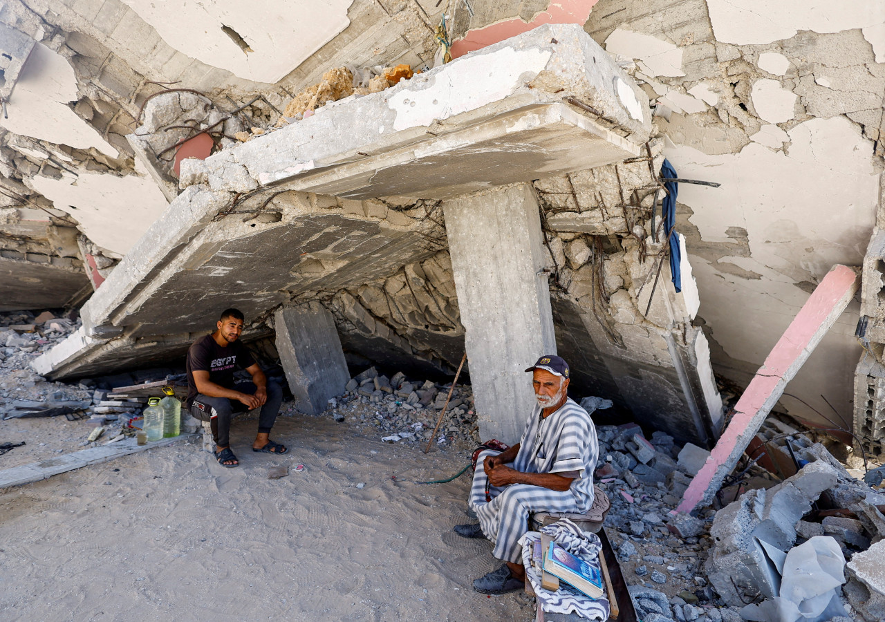 La Franja de Gaza es constantemente atacada hace un año. Foto: Reuters.