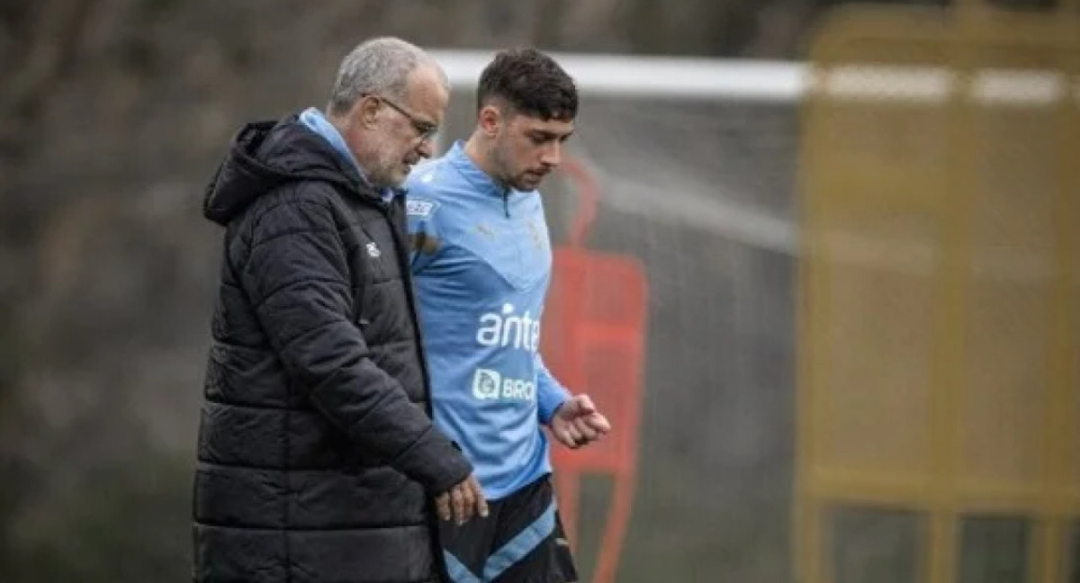 Federico Valverde será el capitán de la Selección uruguaya. Foto: NA.