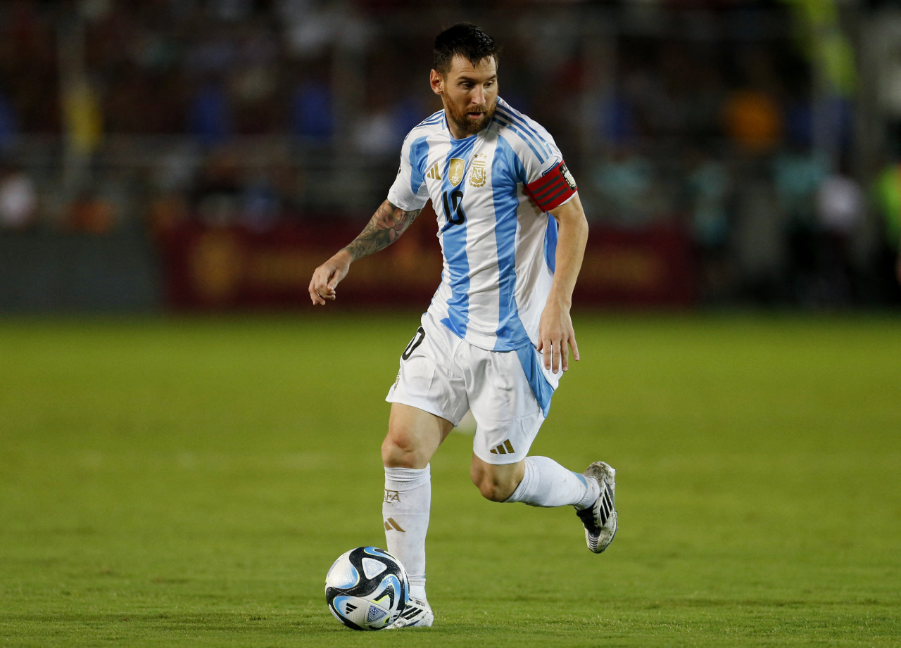 Lionel Messi; Argentina vs Venezuela. Foto: Reuters