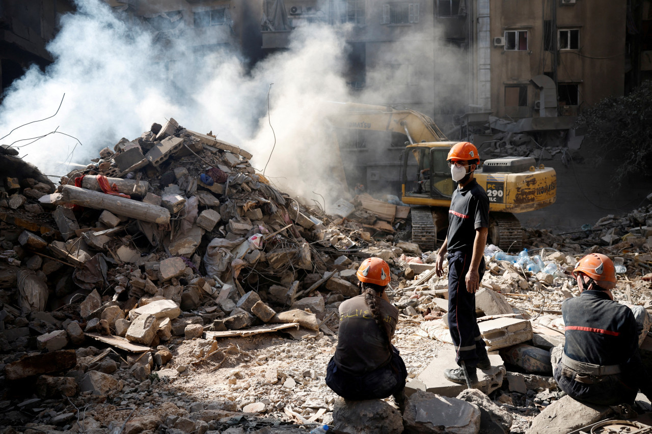 Ataque de Israel contra el Líbano. Foto: Reuters