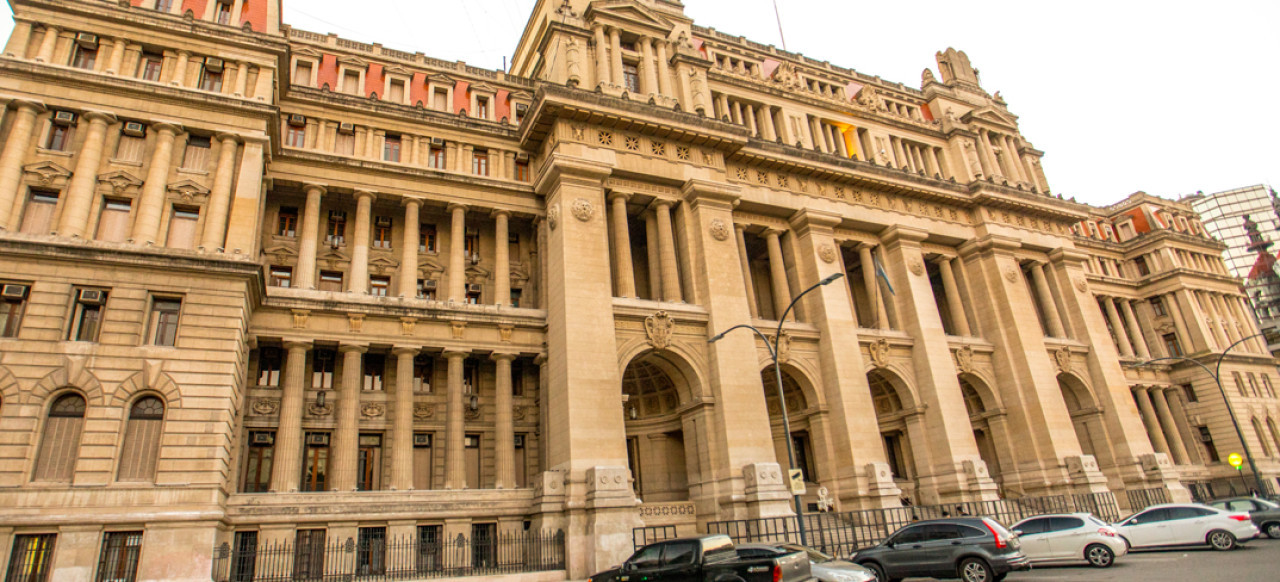 El edificio del Palacio de Tribunales. Foto: Turismo Buenos Aires