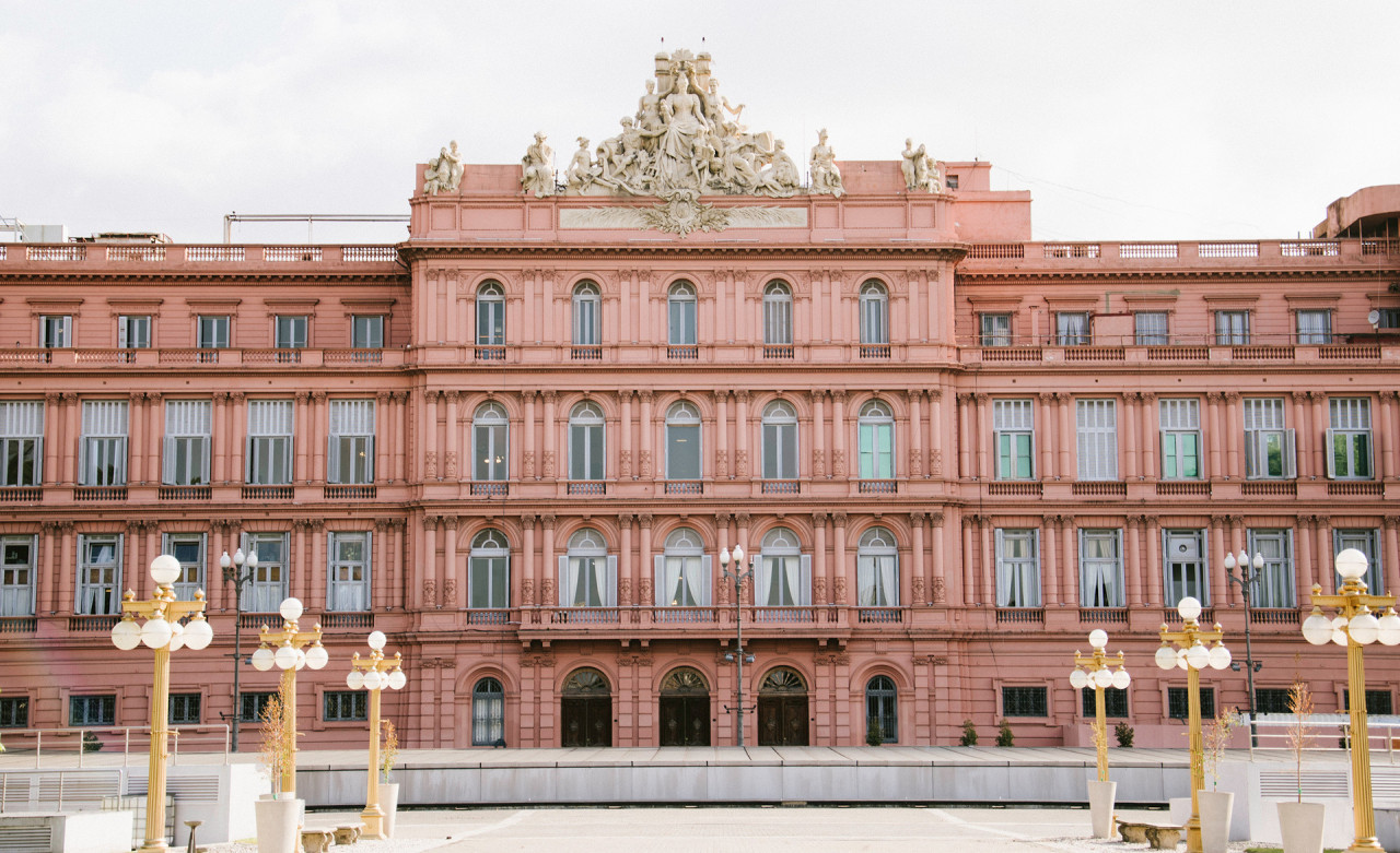 La sede del poder Ejecutivo. Foto: Casa Rosada