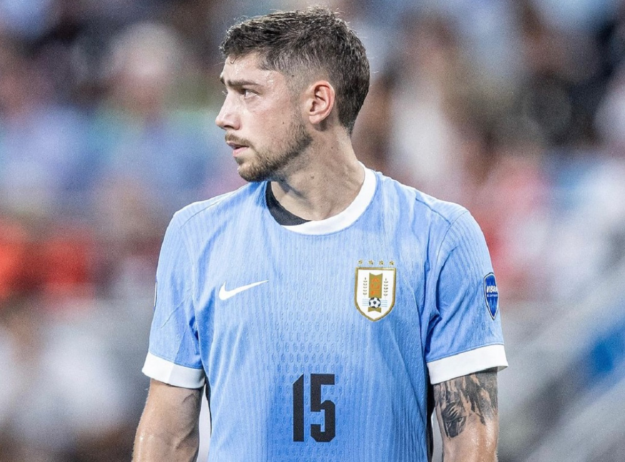 Federico Valverde, Uruguay. Foto: Instagram @fedevalverde