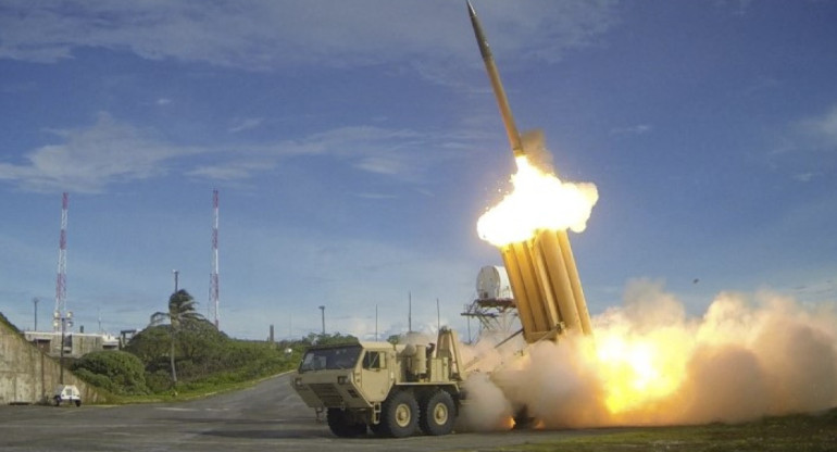 THAAD, el armamento que le enviará EEUU a Israel. Foto: Reuters.