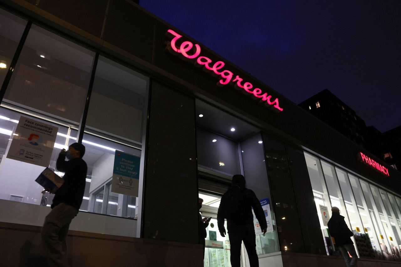 Walgreens, cadena de farmacias. Foto: Reuters