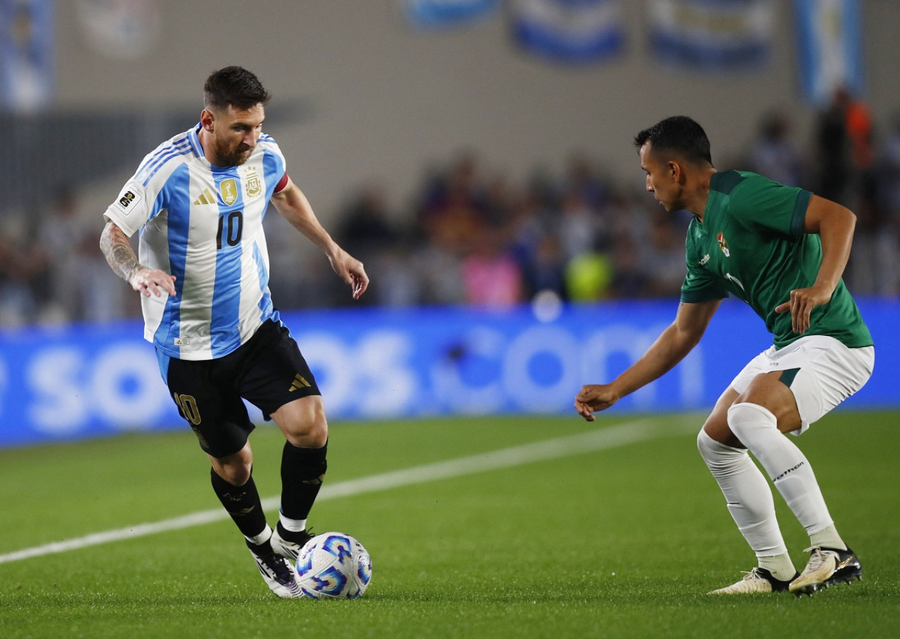 Lionel Messi; Selección Argentina. Foto: Reuters.